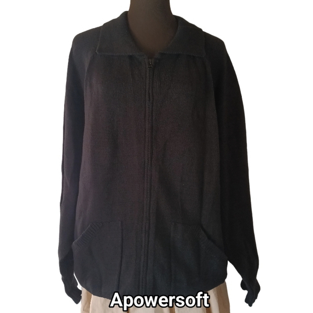 Zip Front Cardigan